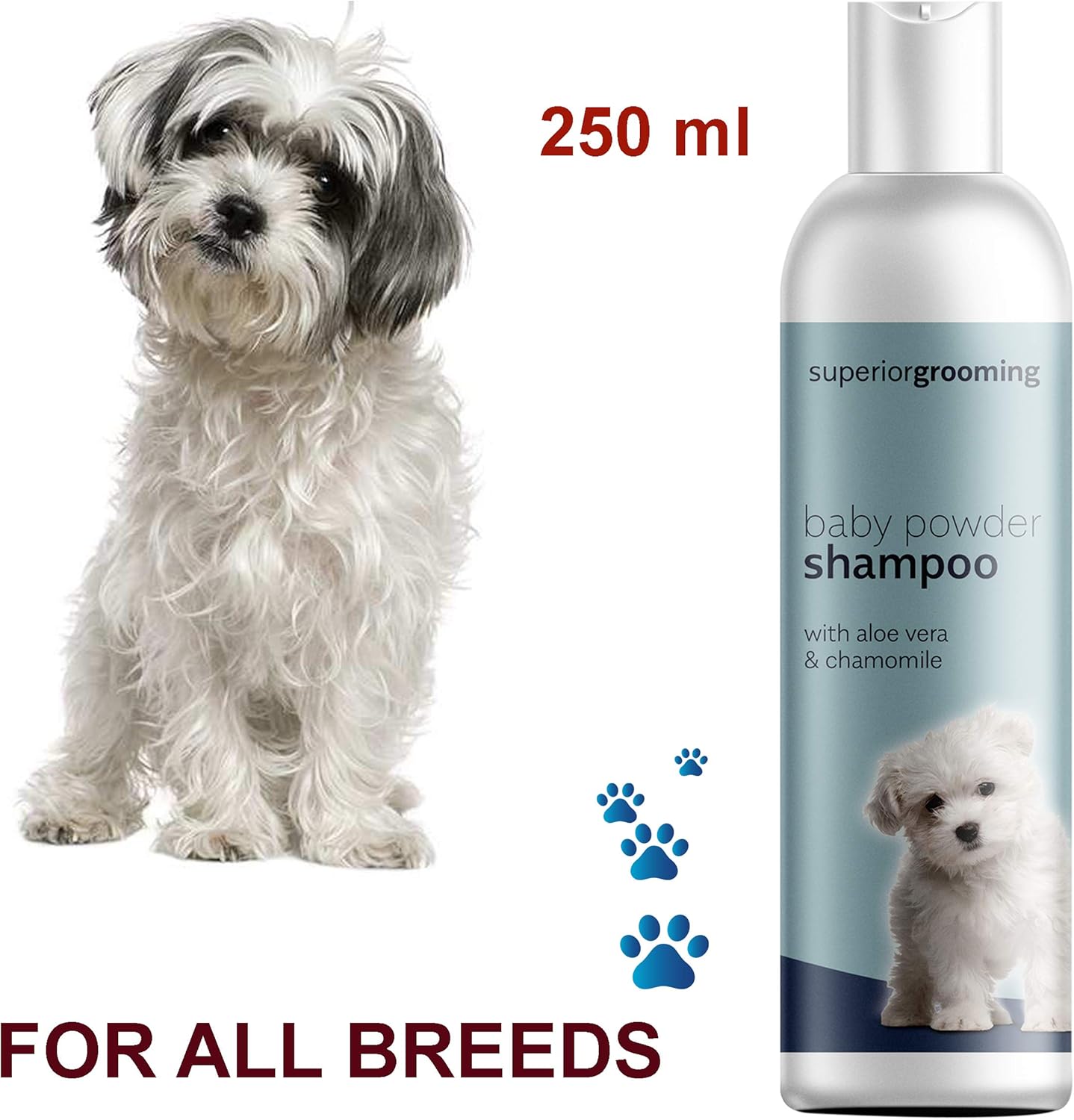 Dog Shampoo - Baby Powder Fragrance Dog Shampoo