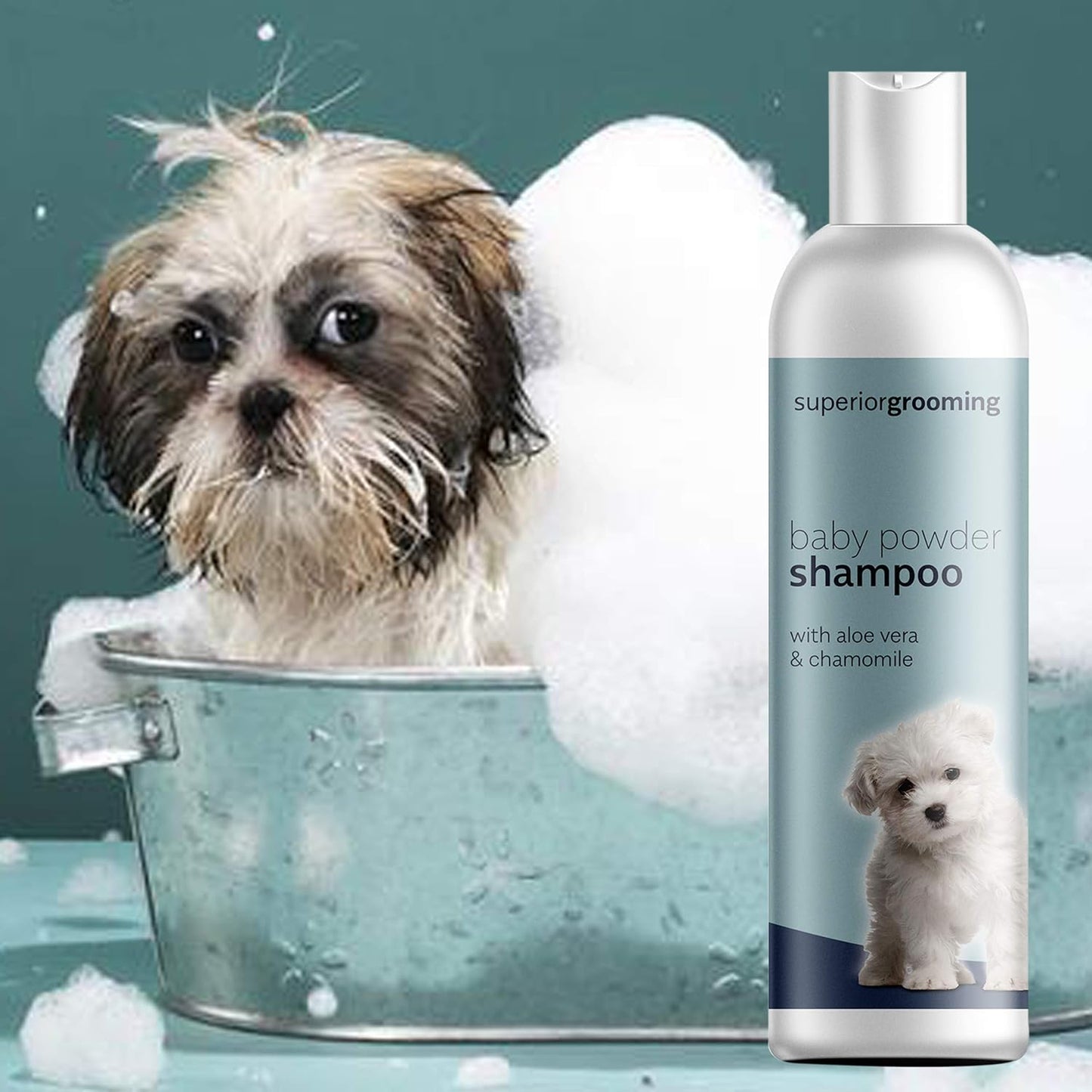 Dog Shampoo - Baby Powder Fragrance Dog Shampoo